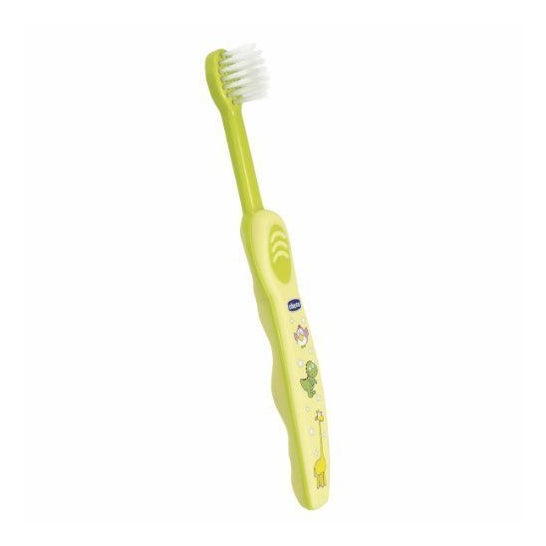 Chicco Pinceau 6m+ Extra Soft vert