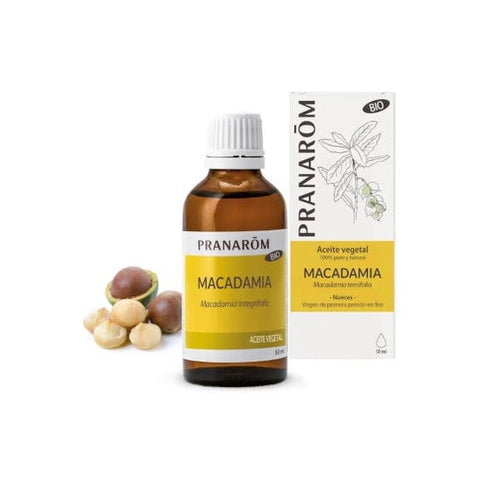 Pranarôm Huile végétale bio Macadamia (50 ml)