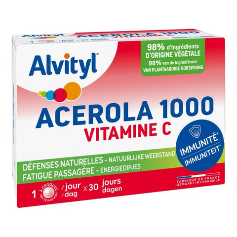 Alvityl Acerola 1000 chewable Vitamin C from 12 years old 15 tablets