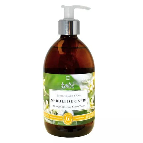 Tadé Méditerranée Aleppo Flüssigseife Neroli de Capri Bio (500 ml)