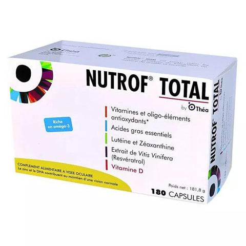 Théa Nutrof® Total Packung mit 180 Kapseln