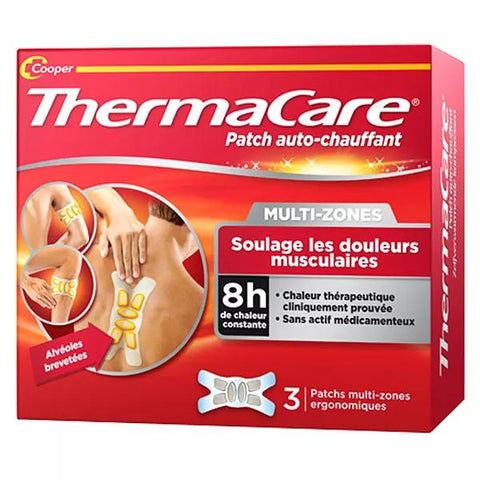Thermacare Wärmepflaster für gezielte Schmerzlinderung, 3 Stück
