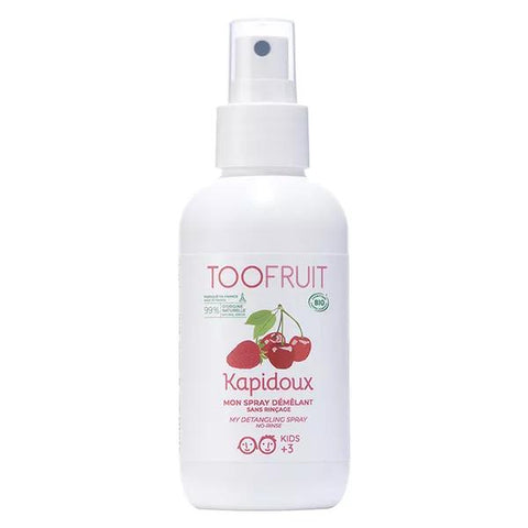 Toofruit Kids Kapidoux Detangling Spray Strawberry Cherry Organic 125ml