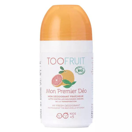 Toofruit Enfant Corps Mon Premier Déodorant Pamplemousse Menthe Bio (50 ml)