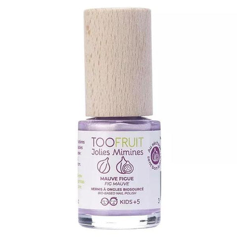 Toofruit Enfant Mains Jolies Mimines Nagellack Mauve Feige Biobasiert 10ml