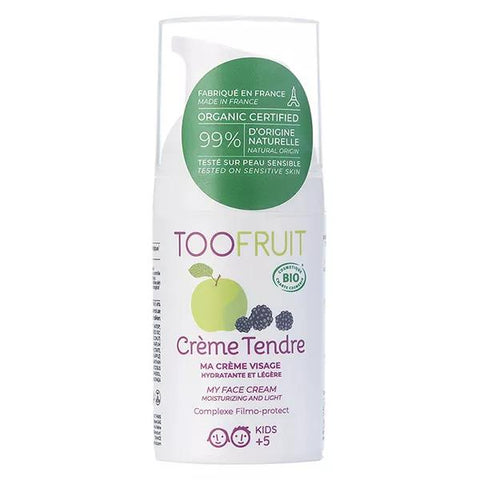 Toofruit Enfant Gesichtspflege Feuchtigkeitscreme Zart Apfel Brombeere Bio 30ml