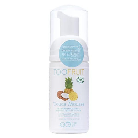 Toofruit Kids Gentle Pineapple Coconut Organic Foaming Face Cleanser 100ml