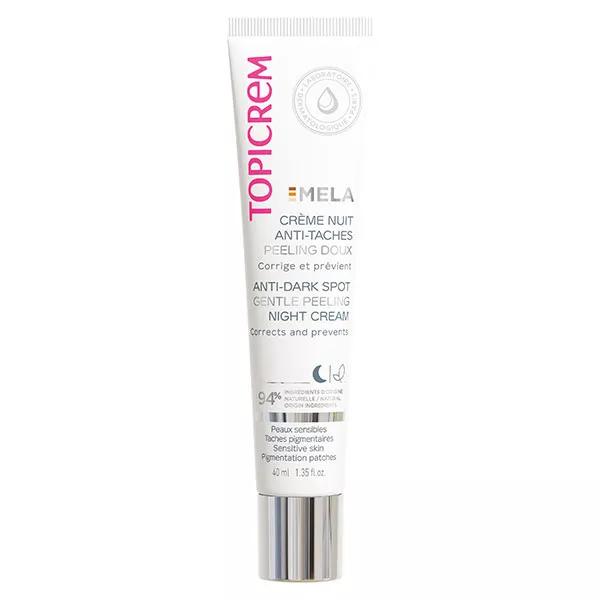 Topicrem MELA Crème Nuit Anti-Taches Peeling Doux 40 ml