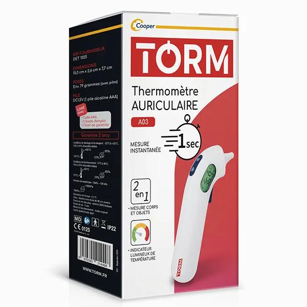 Torm thermomètre auriculaire A03