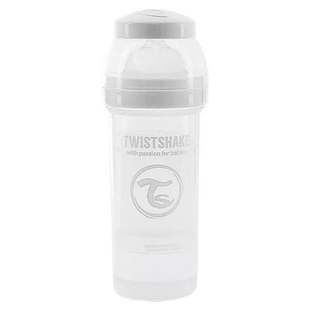 Twistshake Biberon Anti-Colique Blanc +2m 260ml
