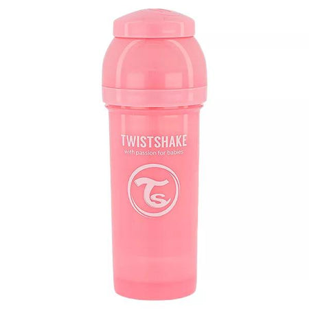 Twistshake Biberon Anti-Colique Rose Pastel +2m 260ml