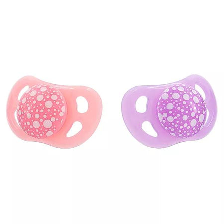 Twistshake Sucette Orthodontique Violet/ Rose +0m Lot de 2