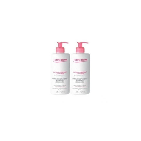 Topicrem Ultra Hydratant Corps lot 2 x 500 ml