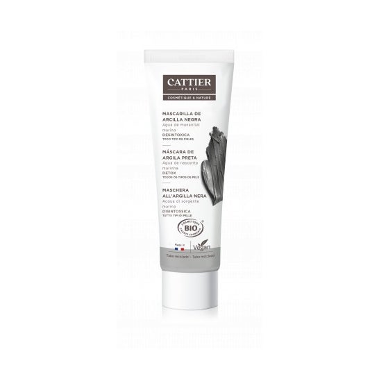 Cattier Masque à l'argile noire (100 ml)