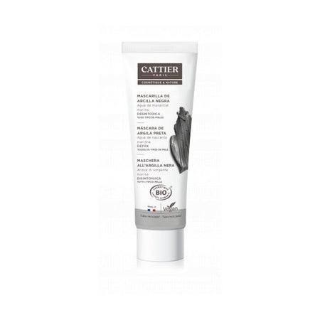 Cattier Masque à l'argile noire (100 ml)