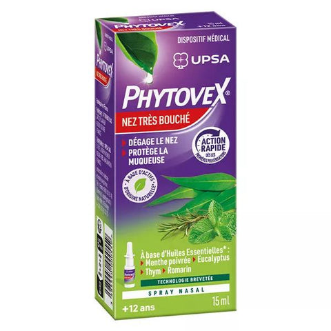 UPSA Phytovex Stark Verstopfte Nase Nasenspray 15ml