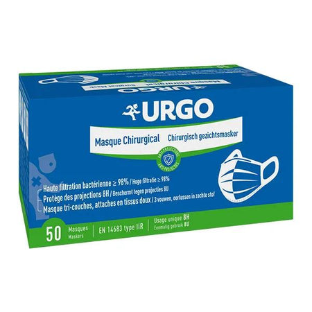 Urgo Masques chirurgicaux, bte 50 unités
