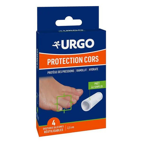 Urgo Feet Hands Corn Protection 4 digitubes