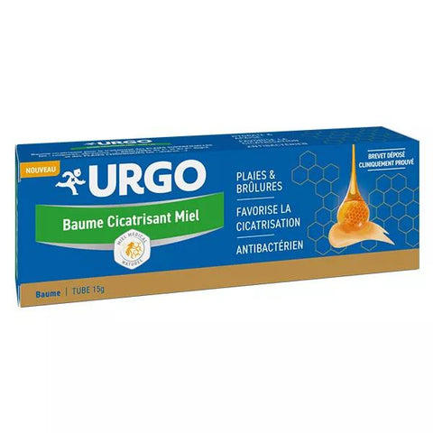 Urgo First Aid Honey Balm Healing Wounds and Burns 15g
