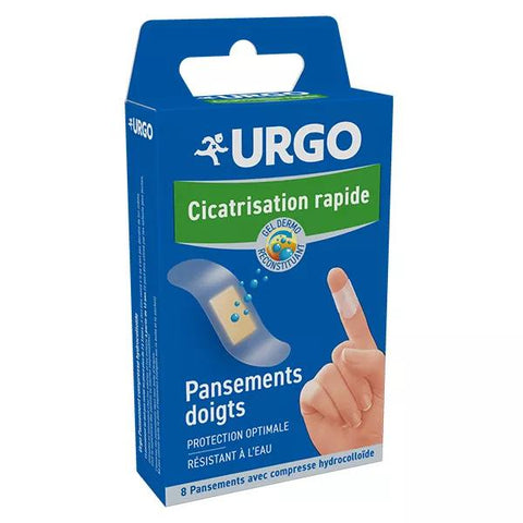Urgo First Aid Fast Healing Finger Plasters 8 plasters