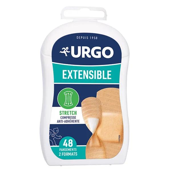 Urgo Premiers Soins Extensible Compresse Anti-Adhérente 48 pansements