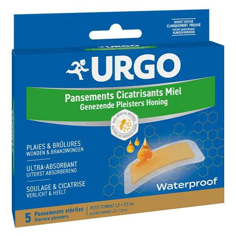 Urgo First Aid Honey Healing Dressing 5 units