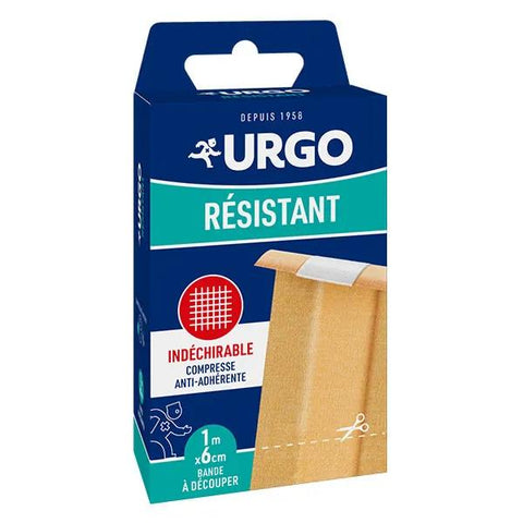 Urgo First Aid Resistant Cut-to-Size Bandage 6cm x 1m