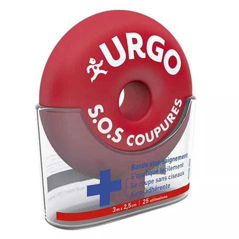 Urgo First Aid SOS Cuts Bleeding Stop Bandage 25 uses