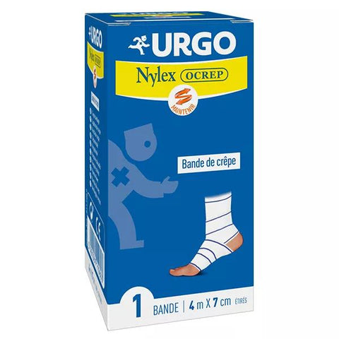 Urgo Krankenpflege Kreppbinde Nylex Ocrep 7cm x 4m
