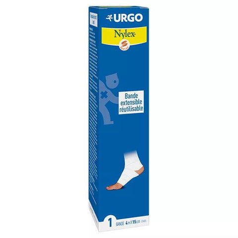 Urgo Soins Infirmiers Nylex Wiederverwendbarer elastischer Verband 15 cm x 4 m