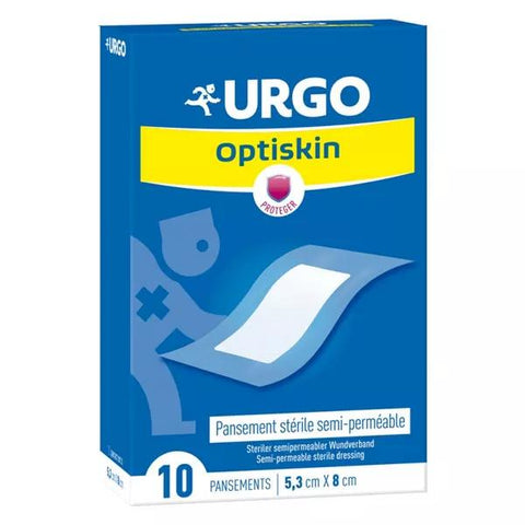 Urgo Krankenpflege Optiskin Pflaster 5,3 x 8 cm 10 Stück
