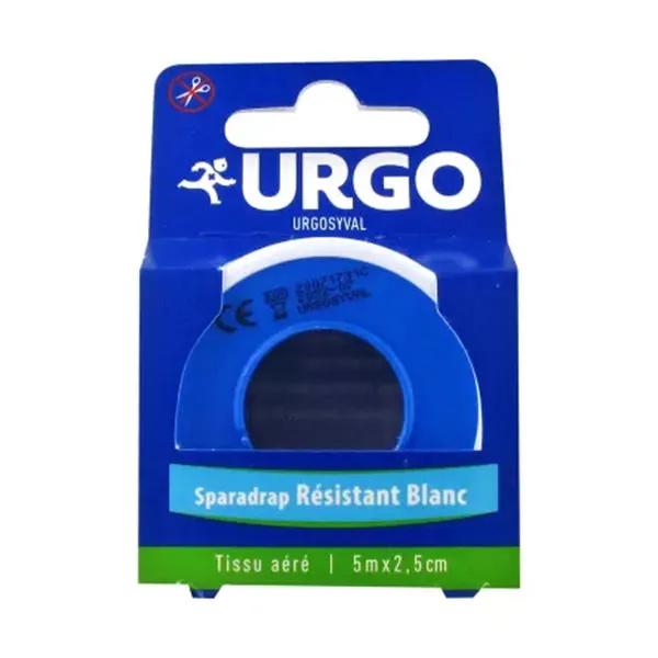 Urgo UrgoSyval Sparadrap Tissus Résistant Blanc 5m x 2,5cm