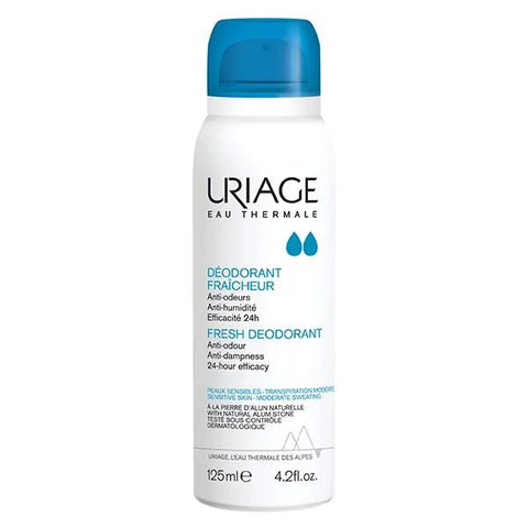 Uriage Freshness Deodorant Anti-Odor Anti-Humidity Sensitive Skin 125ml