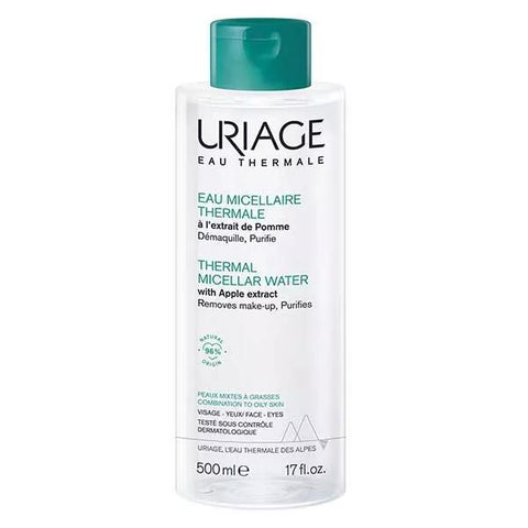 Uriage Thermal Micellar Water Make-up Remover Combination to Oily Skin 500ml