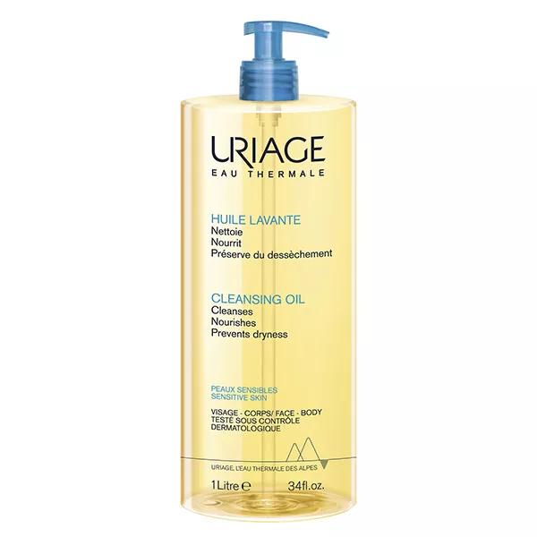 Uriage Huile Lavante Nourrissante Sans Savon Peaux Sensibles Corps 1L