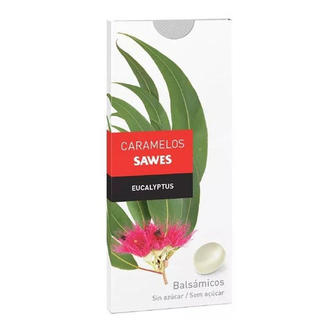 Sawes Bonbons Blister Zuckerfrei Eukalyptusgeschmack 22g