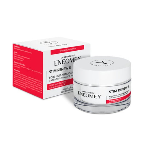 Eneomey Stim Renew 8 Soin Nuit Anti-Âge Unifiant 50 ml