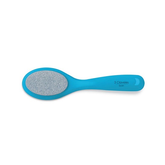 3 Claveles râpe pédicure céramique (18 cm, 1 râpe)