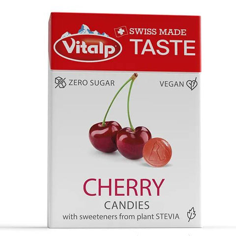 VITALP - Zuckerfreie Bonbons - Kirsche 25g