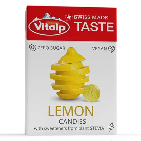 VITALP - Zuckerfreie Bonbons - Zitrone 25g