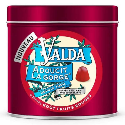 Valda Sugar-Free Red Fruit Lozenges Soothe the Throat 140g