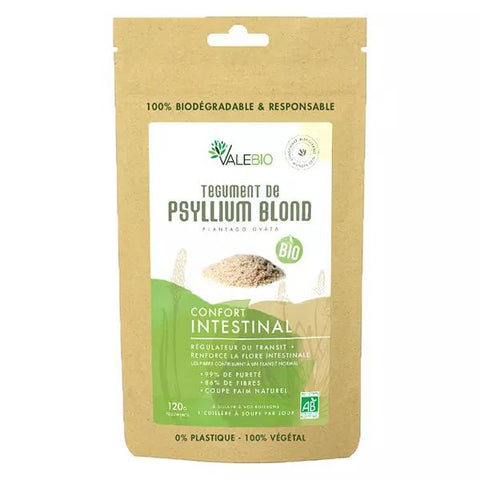 Valebio Organic Blond Psyllium 120g