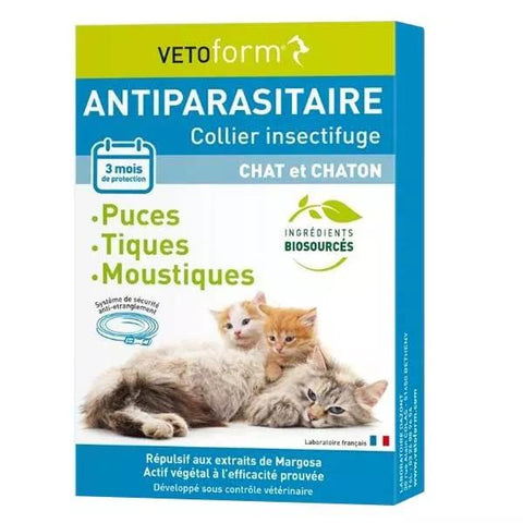 Vetoform Antiparasitärer Halsband Katze & Kätzchen 35cm