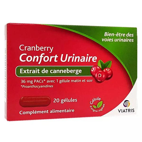 Viatris Santé Cranberry Harnkomfort 20 Kapseln