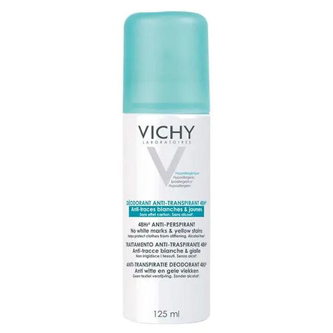 Vichy White & Yellow Marks 48hr Anti-Perspirant Deodorant Spray 125ml