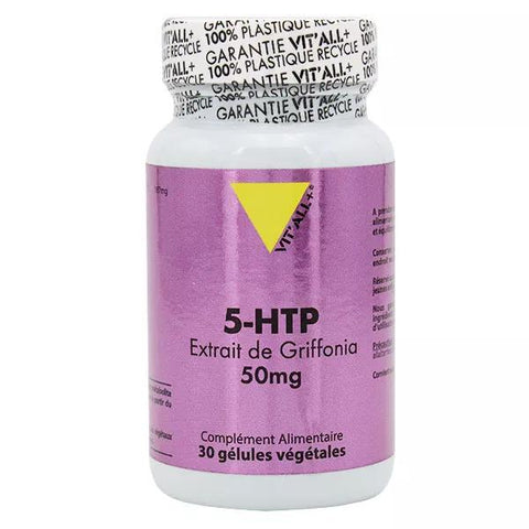 Vit'all+ 5-HTP 50mg 30 pflanzliche Kapseln