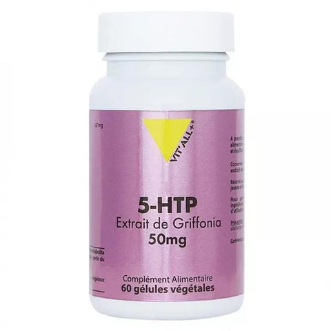 Vit'all+ 5-HTP 50mg 60 vegane Kapseln