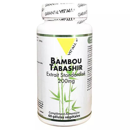 Vit'all+ Bambou Tabashir 200mg 60 gélules végétales