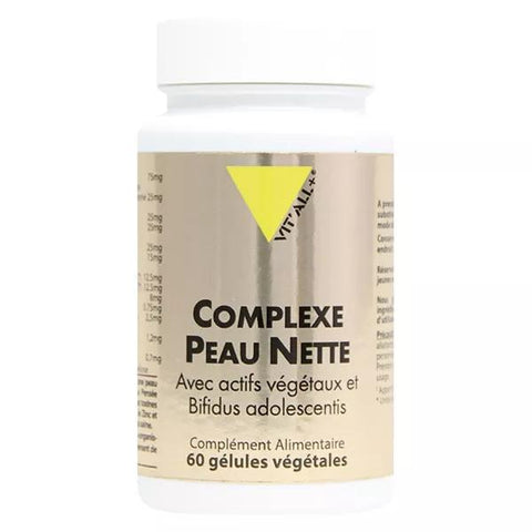 Vit'all+ Clear Skin Complex 60 vegetable capsules