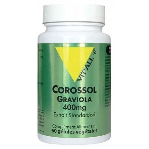 Vit'all+ Corossol Graviola 400mg 60 pflanzliche Kapseln